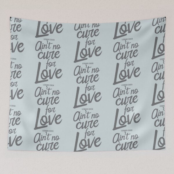 Item preview, Ain't No Cure For Love Leonard Cohen    designed and sold by sophroniarey.