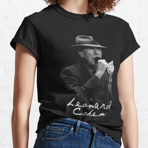 Leonard cohen t clearance shirt