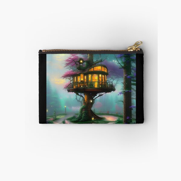 Item preview, Fantasy Retro Futuristic Treehouse designed and sold by AlteredUrbane.