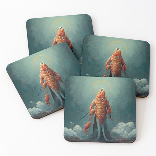 Item preview, god of shrimp designed and sold by shrineshop.