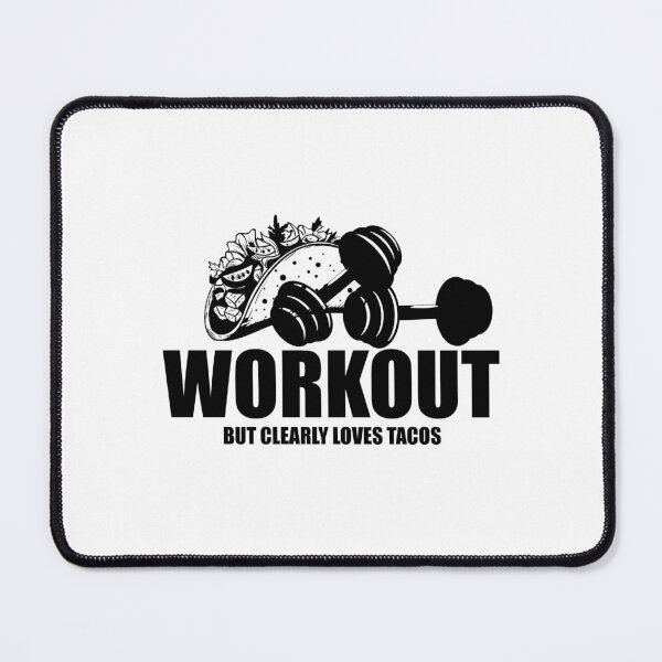 Item preview, Workout but clearly loves tacos designed and sold by VimuDS.