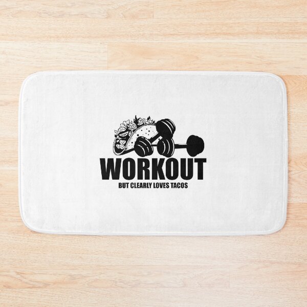 Item preview, Workout but clearly loves tacos designed and sold by VimuDS.