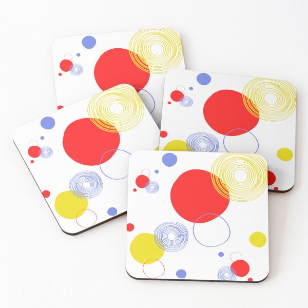 Item preview, Abstract Christmas Circles designed and sold by moxdesign.