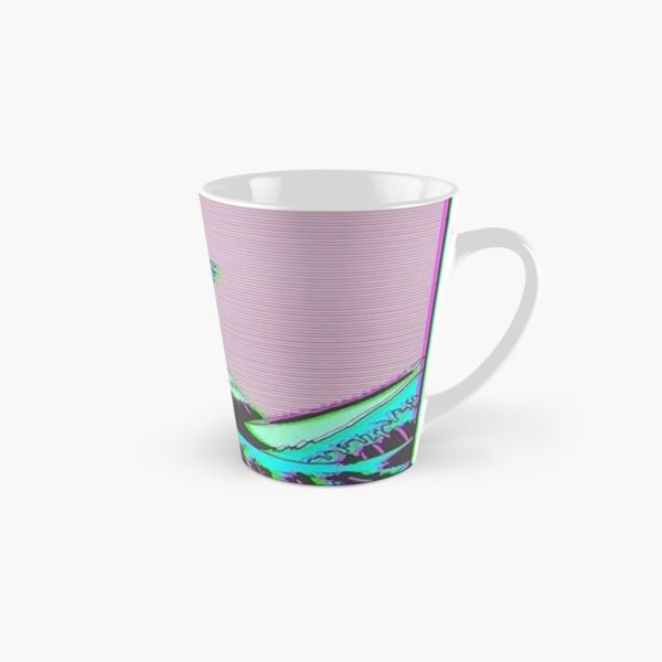The Great Wave off Vaporwave Kanagawa Tall Mug