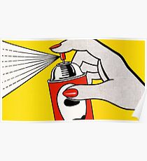 Spray Paint Poster