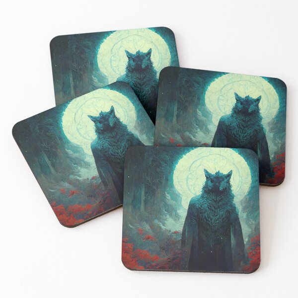 Item preview, god of wolf designed and sold by shrineshop.
