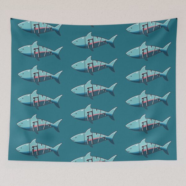 Item preview, High Five - Shark designed and sold by cartoonalarm.