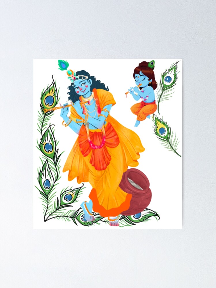 the creative solution Lord Krishna HD QUALITY FINE ART PAPER POSTER Digital  Reprint 24 inch x 18 inch Painting Price in India - Buy the creative  solution Lord Krishna HD QUALITY FINE