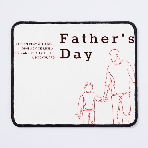 Item preview, father's day he can play with kid, give advice like a friend and protect like a bodyguard designed and sold by Kiyyza.