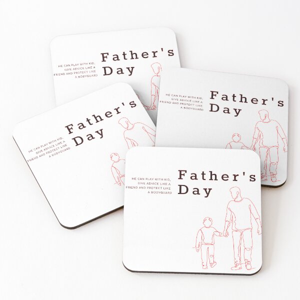 Item preview, father's day he can play with kid, give advice like a friend and protect like a bodyguard designed and sold by Kiyyza.