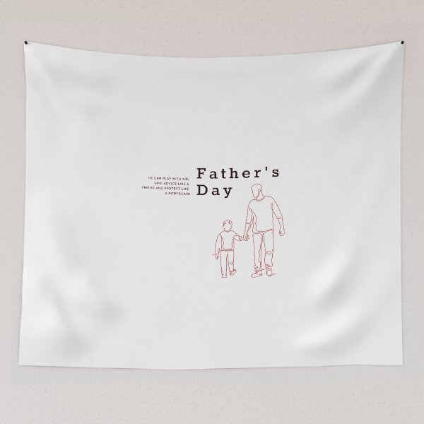 Item preview, father's day he can play with kid, give advice like a friend and protect like a bodyguard designed and sold by Kiyyza.