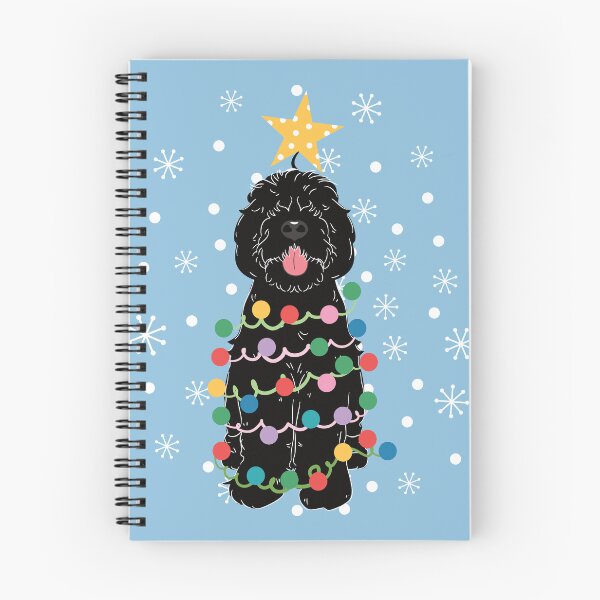 Item preview, Black Sheepadoodle Christmas Tree designed and sold by Lulupainting.