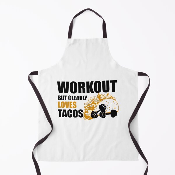 Item preview, Workout but clearly loves tacos designed and sold by VimuDS.