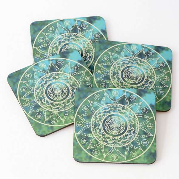 Item preview, Mandala Green Bokeh designed and sold by danitacreate.