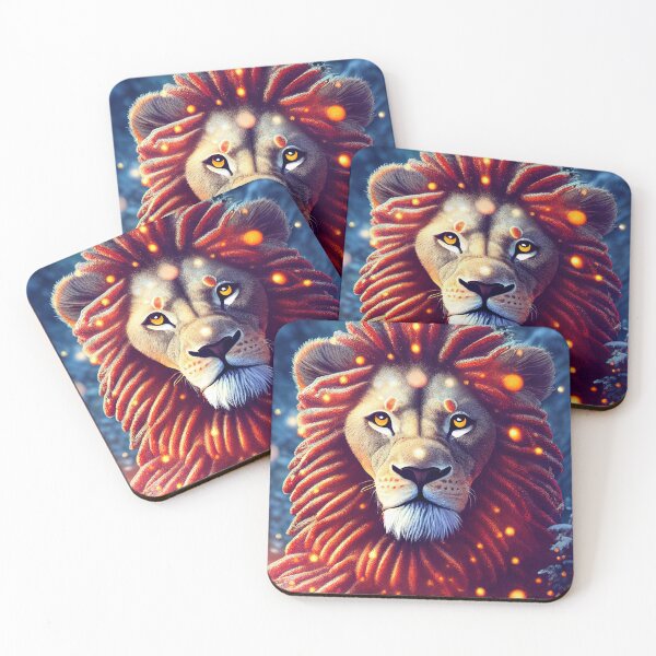 Item preview, Magic Glowing Christmas Lion  designed and sold by art8085.