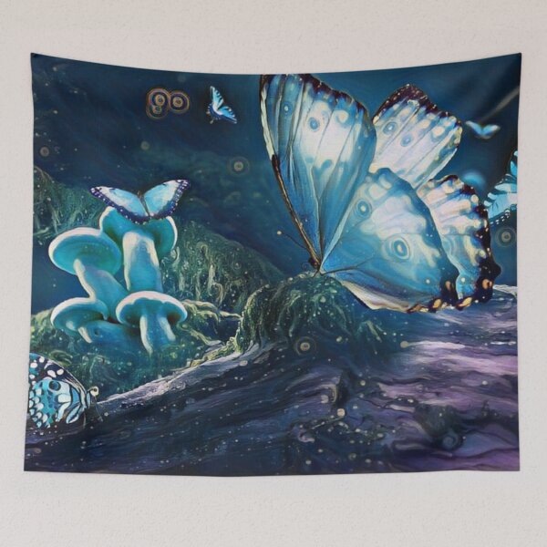 Artikelvorschau, MAGIC BUTTERFLIES AND MUSHROOMS entworfen und verkauft von KatisDesign.