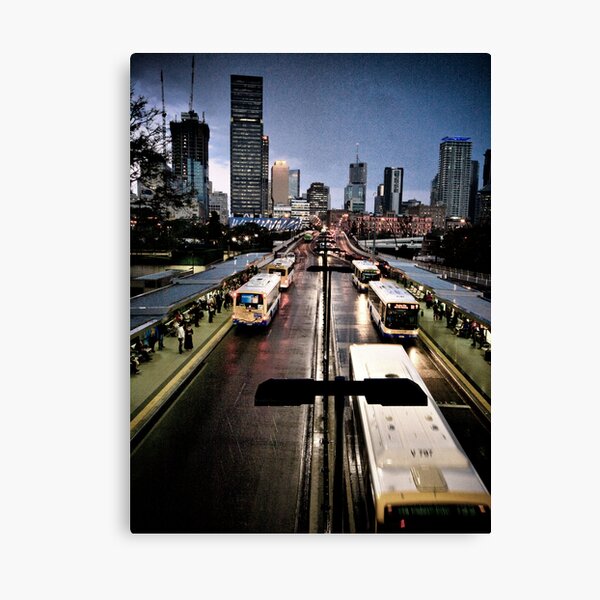 Brisbane Busway Canvas Print