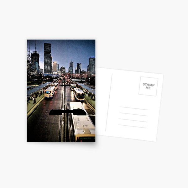 Brisbane Busway Postcard