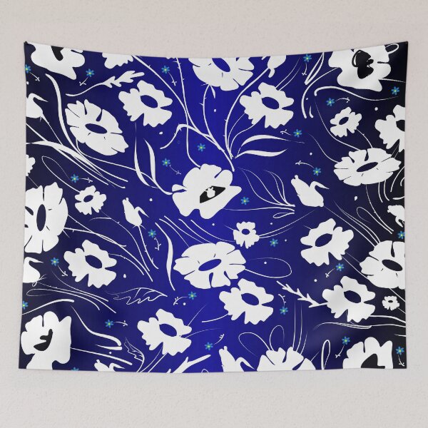 Item preview, cielo y flores designed and sold by ArtKseniia.