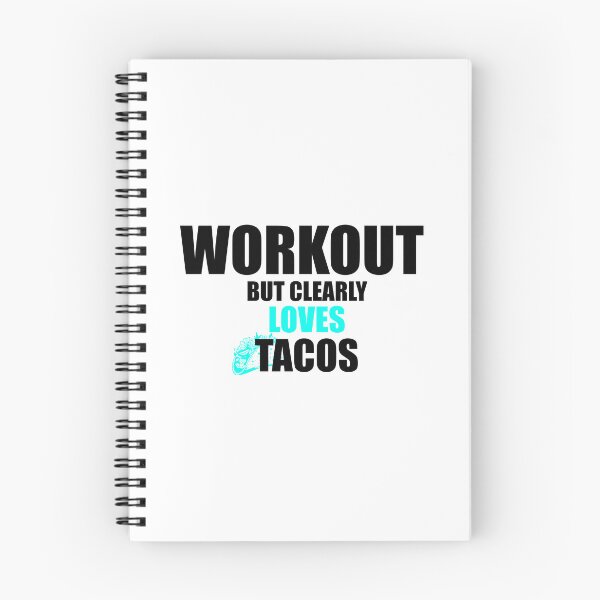 Item preview, Workout but clearly loves tacos designed and sold by VimuDS.