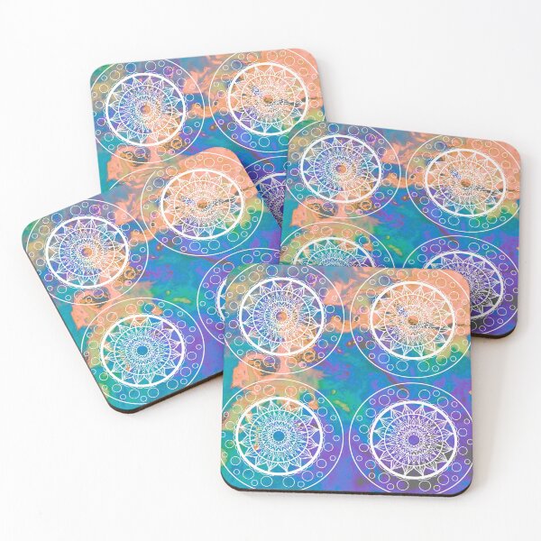 Item preview, Mandala Orange and Purple Swirl designed and sold by danitacreate.