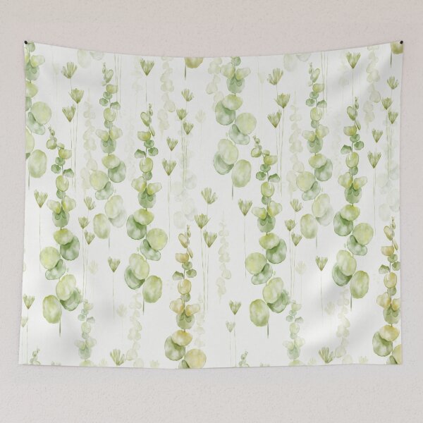 Item preview, Watercolor Beautiful Green Eucalyptus designed and sold by Tamas Das.