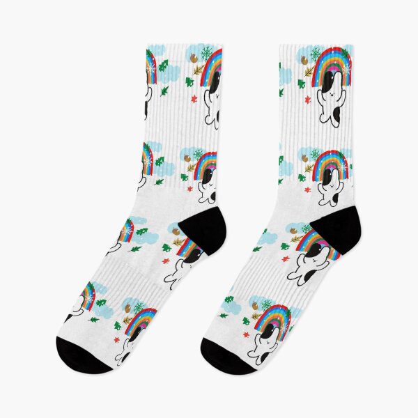 Artikelvorschau, Kaninchen und Regenbogen entworfen und verkauft von UnloveToy10.