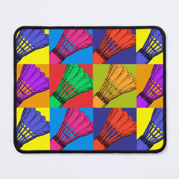 Item preview, Badminton Shuttlecock Pop Art Style designed and sold by Designs by Lee.