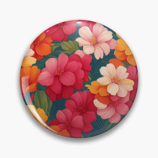 Artikelvorschau, Fun flowers tropical pattern entworfen und verkauft von Purple-Horizon.