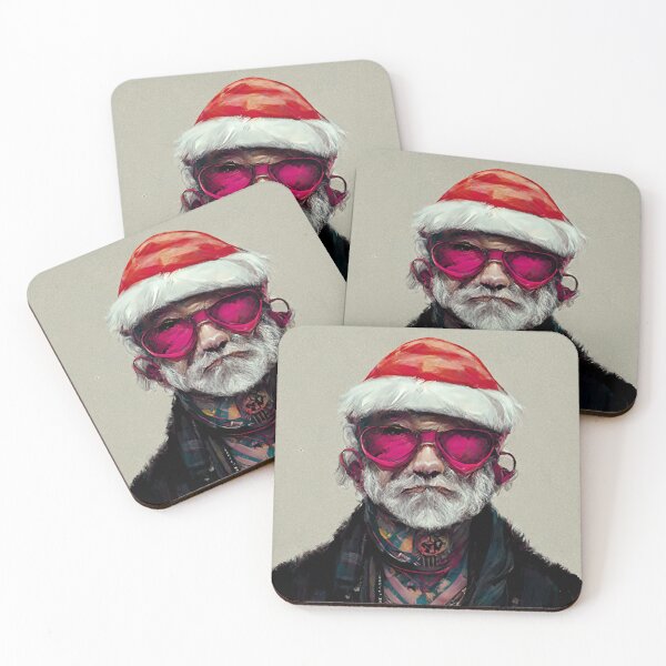 Item preview, Punk Santa Claus  designed and sold by KasparBakken.