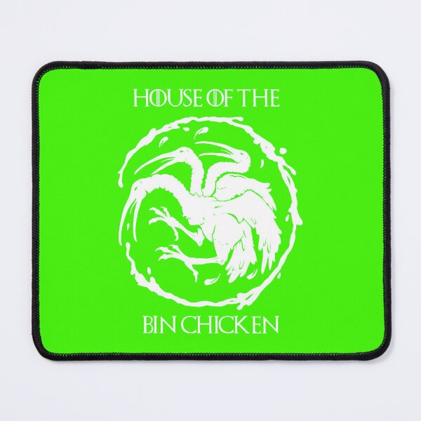Item preview, House of the Bin Chicken White designed and sold by LukeRosenberg.