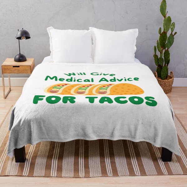 Item preview, Funny Will Give Medical Advice For Tacos Quote Designs designed and sold by Manilyn0907.