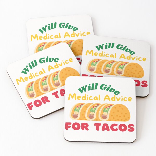 Item preview, Will Give Medical Advice For Tacos Taco Lover Humor Designs designed and sold by Manilyn0907.
