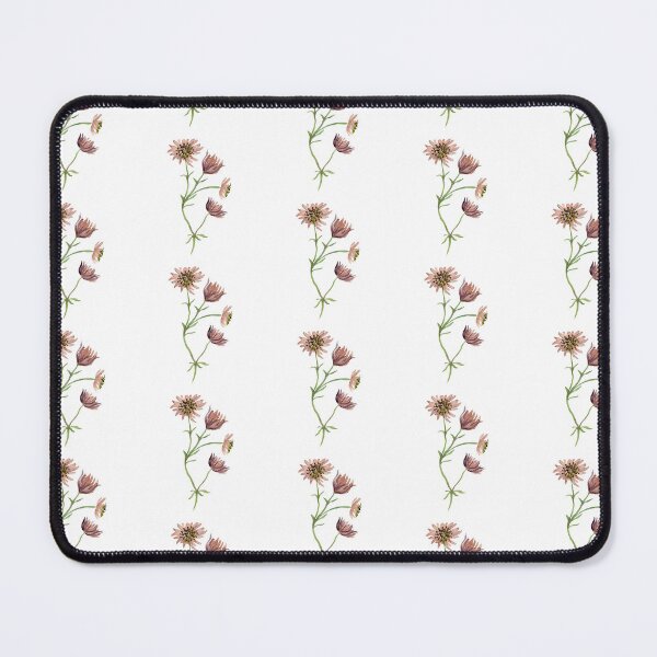 Item preview, Seamless pattern branch pink flower watercolor illustration designed and sold by Yana Mustafina | Boho Soulful Designs.