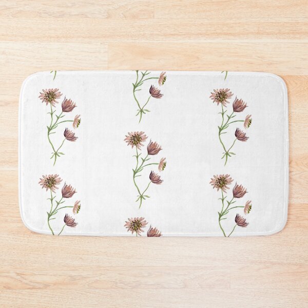 Item preview, Seamless pattern branch pink flower watercolor illustration designed and sold by Yana Mustafina | Boho Soulful Designs.