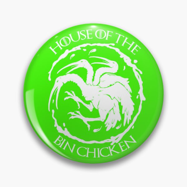 Item preview, House of the Bin Chicken White designed and sold by LukeRosenberg.