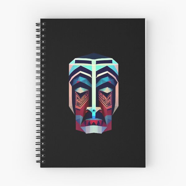 Item preview, Maori Face Art Deco designed and sold by PolygonXYZ.
