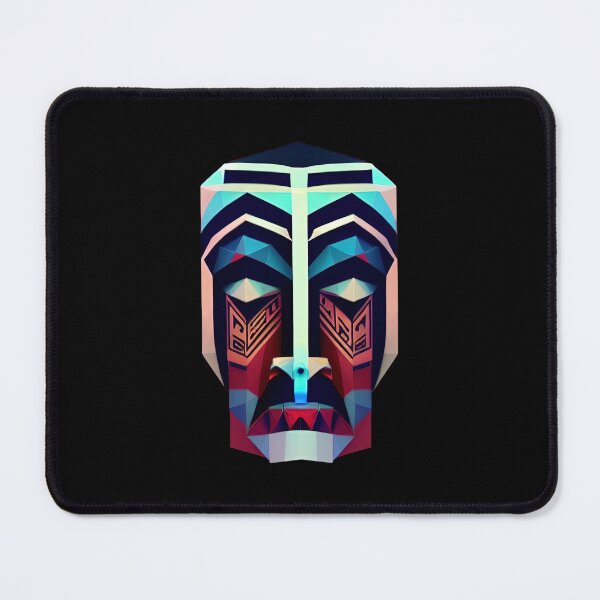 Item preview, Maori Face Art Deco designed and sold by PolygonXYZ.