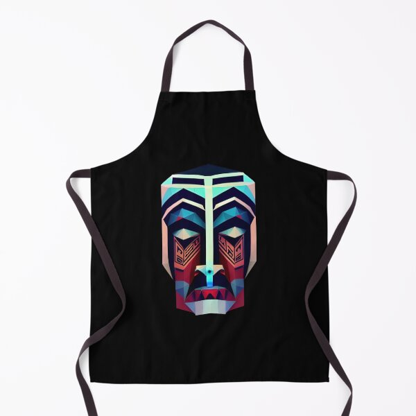 Item preview, Maori Face Art Deco designed and sold by PolygonXYZ.