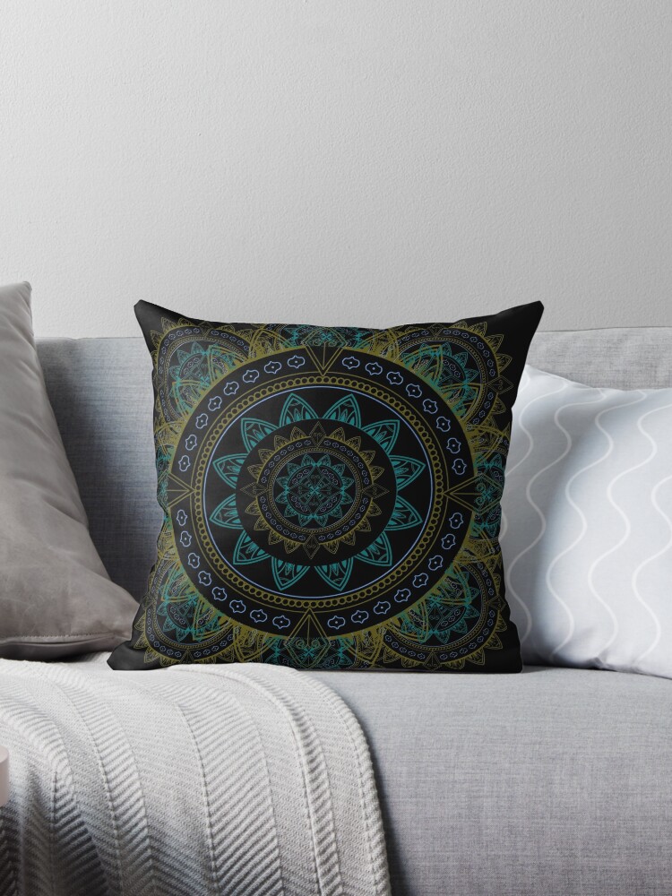 Coussin de méditation Mandala