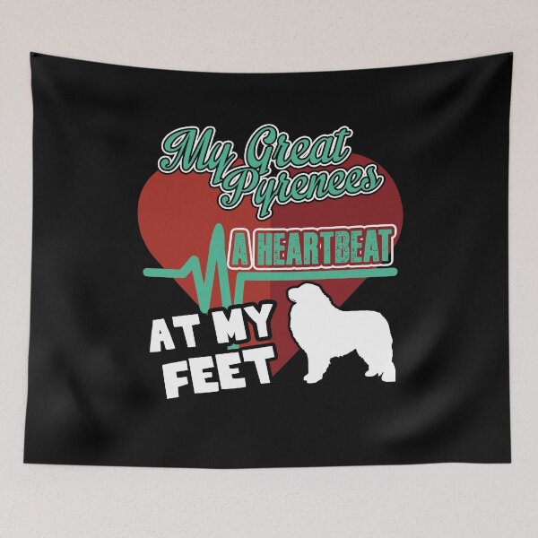 Item preview, My Great Pyrenees Heartbeat At My Feet designed and sold by UnknownArtistt.