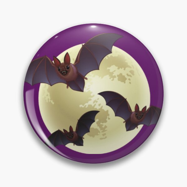Item preview, Bats and moon Halloween  designed and sold by sreckov-desig.