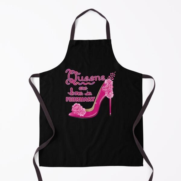 Item preview, Queens Are Born In February Pink Rose High Heel designed and sold by Isma Saleem.