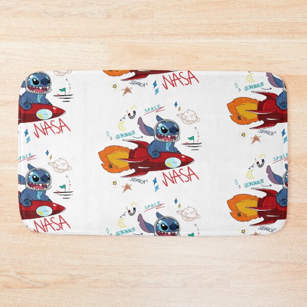 Item preview, NASA Stich on Rocket designed and sold by petcharatk.