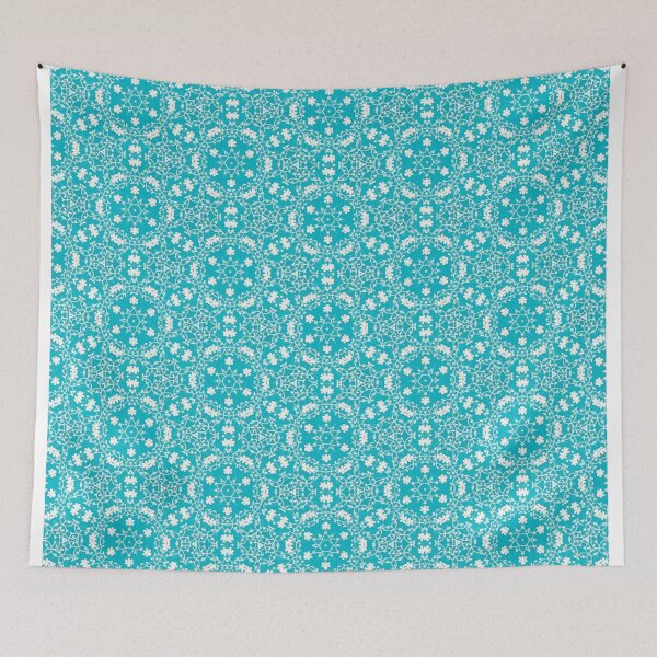 Item preview, aquablue on white marble designed and sold by ritusdesigns.