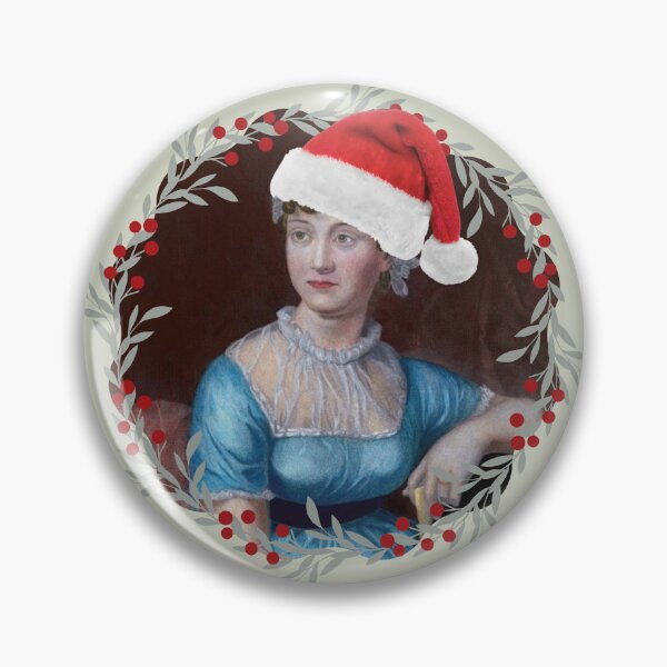 Item preview, Jane Austen Christmas Wreath designed and sold by CastlesClassics.