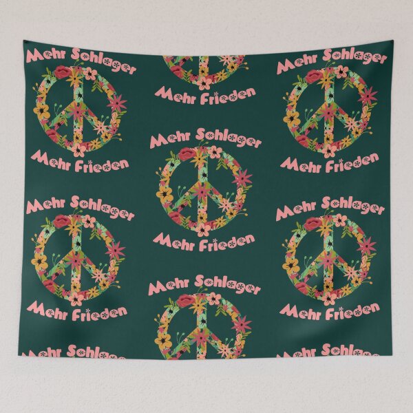 Item preview, Mehr Schlager mehr Frieden Musik Schlagermusik Party Volksmusik Fan Frieden   designed and sold by Fabulouslyshirt.