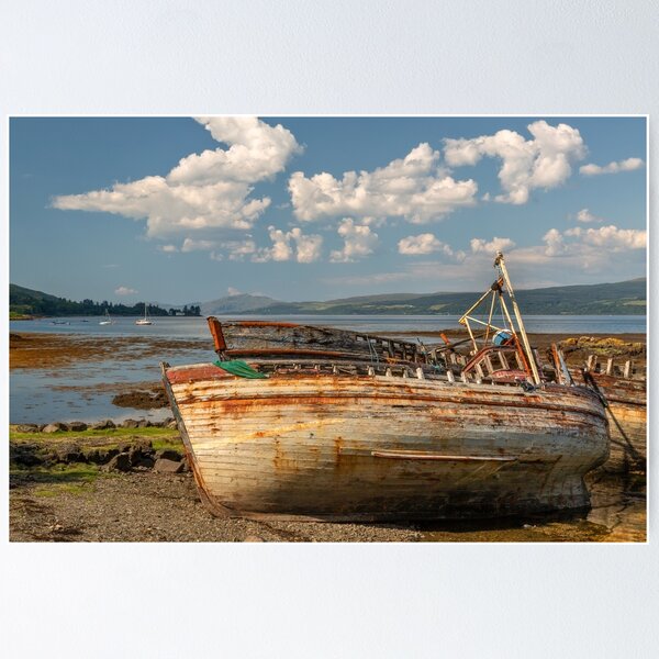 Item preview, Salen Boats and Sound of Mull Scotland designed and sold by PhotosEcosse.