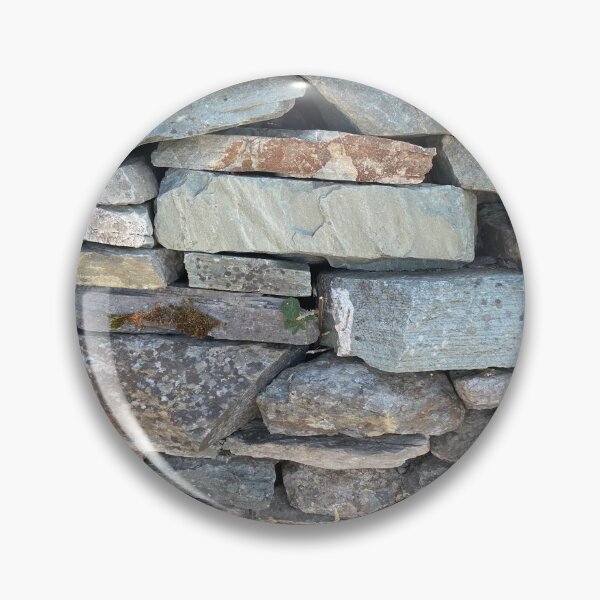 Item preview, Stone and Slate in a Dry Stone Wall designed and sold by Sinemathk.