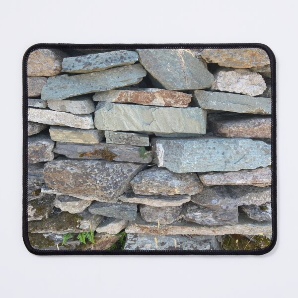 Item preview, Stone and Slate in a Dry Stone Wall designed and sold by Sinemathk.